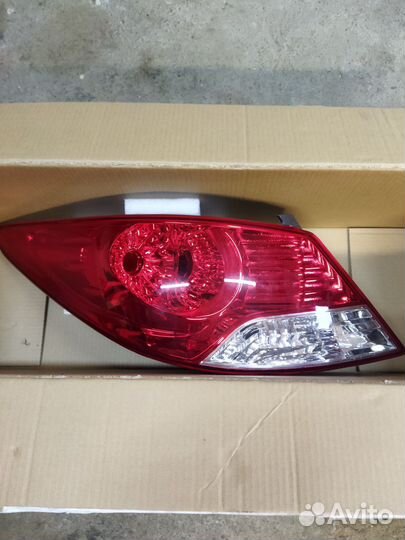 Задние фонари на hyundai solaris 1 с 2010 по 2014