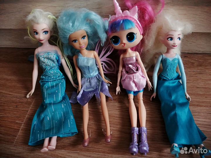 Кукла лол, эльза, фея