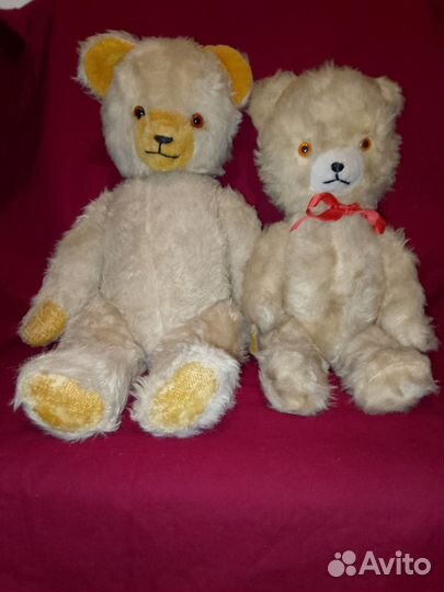 Мишка плюшевый ГДР времен СССР