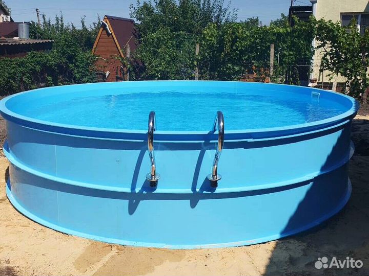 Бассейн 4x1,5 полипропиленовый