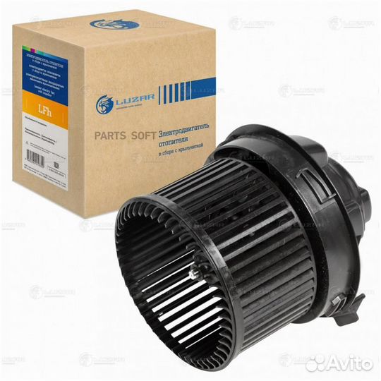 Вентилятор отопителя Peugeot 207 (06) (LFh 2027)