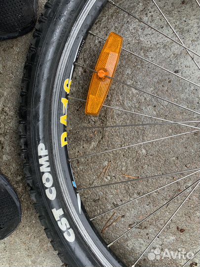 Колеса 26x2.0 с двойным ободом