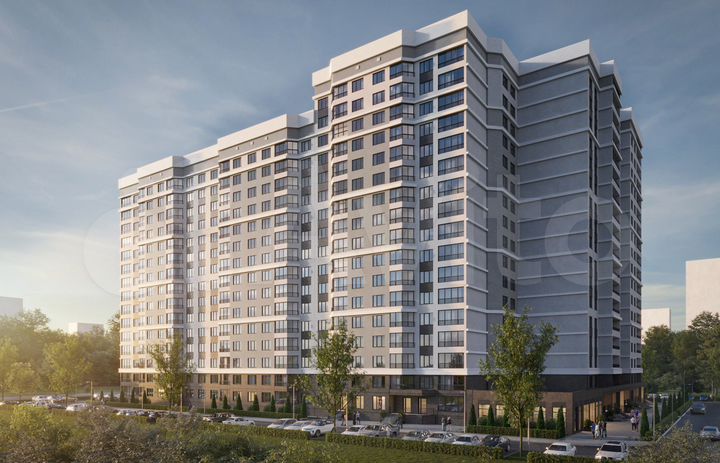 2-к. квартира, 77,9 м², 12/17 эт.