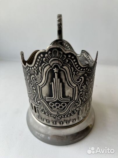 Подстаканник нейзильбер Кольчугинский з-д СССР