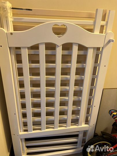 Кроватка детская Аскона + матрас