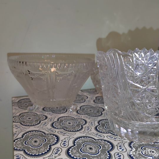 Ваза хрустальная СССР