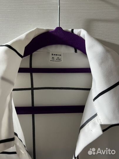 Укороченная рубашка shein