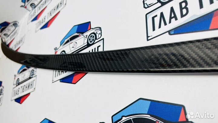 Спойлер BMW 5 G30 M5 карбон натуральный F90