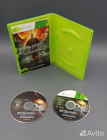 Игры на xbox 360 Ведьмак 2.Диск 1 отсутствует