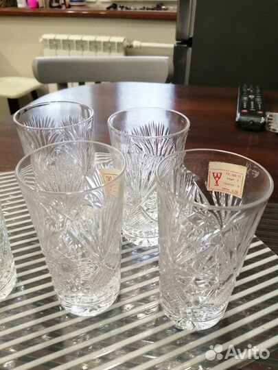 Стаканы хрустальные СССР