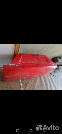 Крышка богажника на daewoo nexia