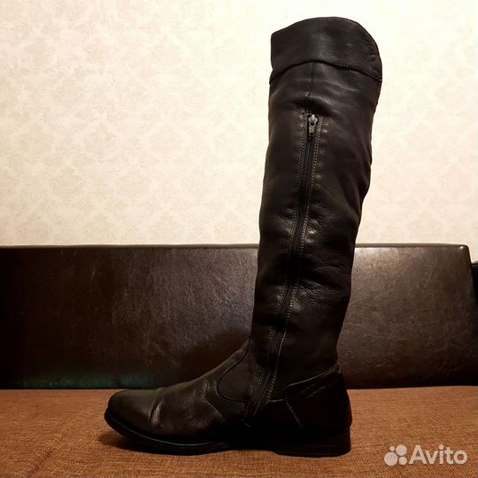Сапоги женские натуральная кожа 41 размер