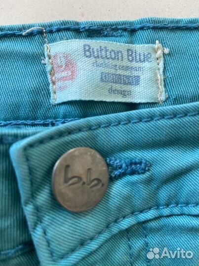 Джинсы на мальчика рост 134, Button Blue