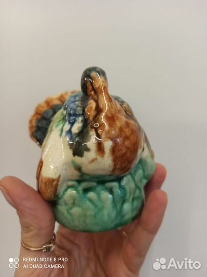 Статуэтка фигурка индюк СССР конаково