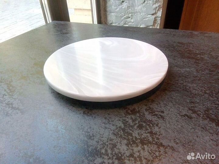 Подставка для торта вращающаяся (акриловый камень)