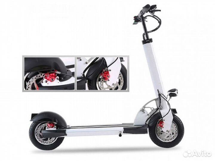 Электроскутеры CityCoco трехколесные