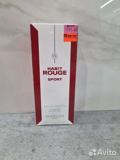 Оригинал Guerlain Habit Rouge Sport 100мл