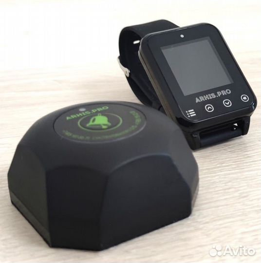 Кнопка вызова модель Бургер и пейджер на руку