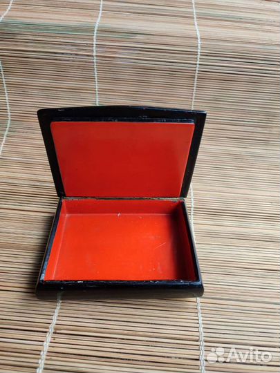 Шкатулка Федоскино.Грачи прилетели