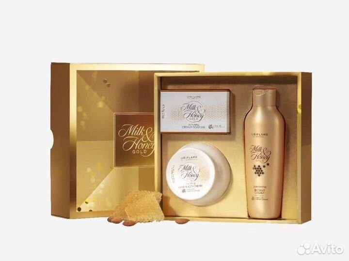 Молоко и мёд набор в коробке oriflame