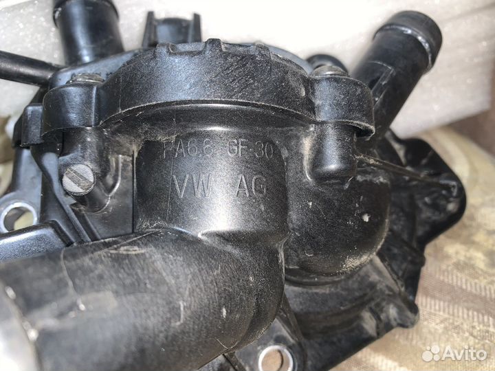 Корпус термостата skoda octavia 1.4