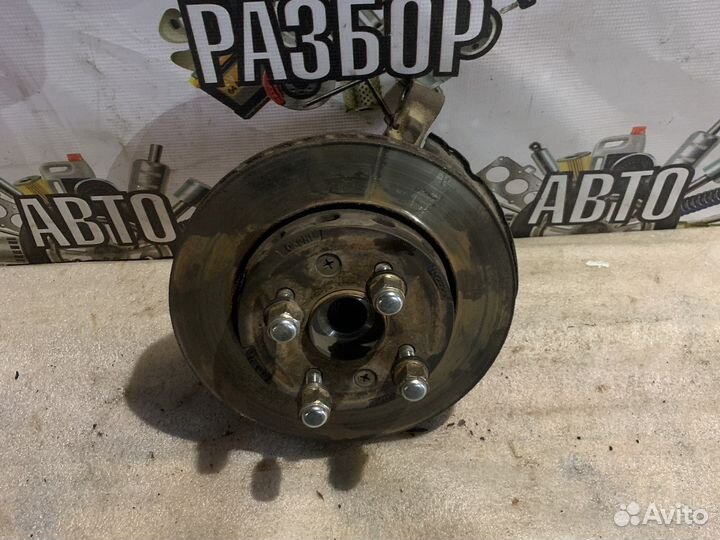 Kia spectra поворотный кулак левый в сборе