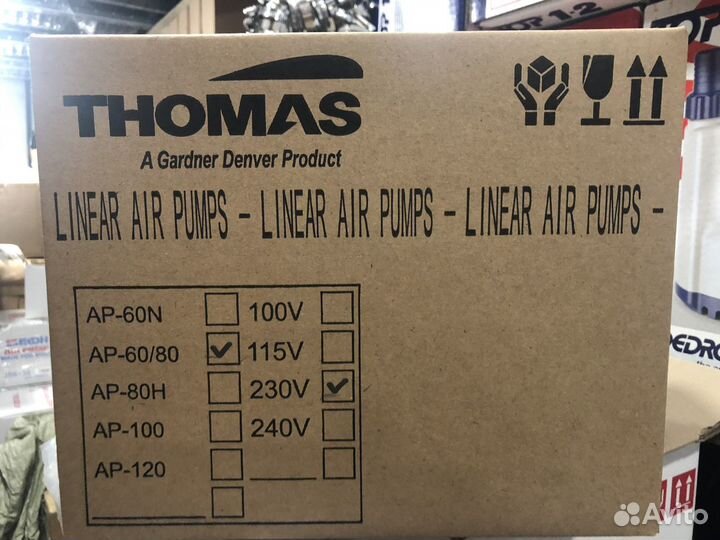 Компрессор воздуходувка thomas