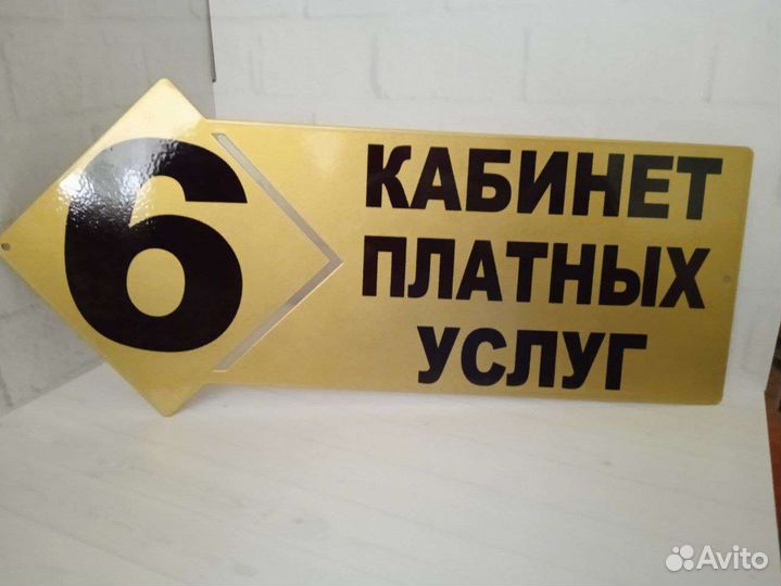 Металлические таблички