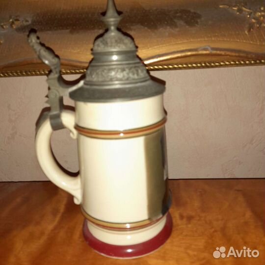 Антикварная кружка дно на проссвет