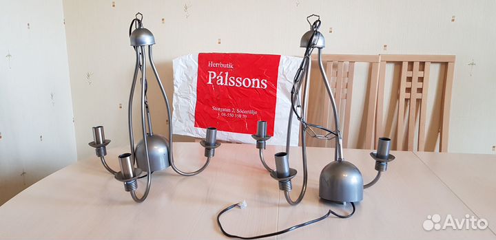 Светильник люстра подвесная потолочная Икеа 2 шт