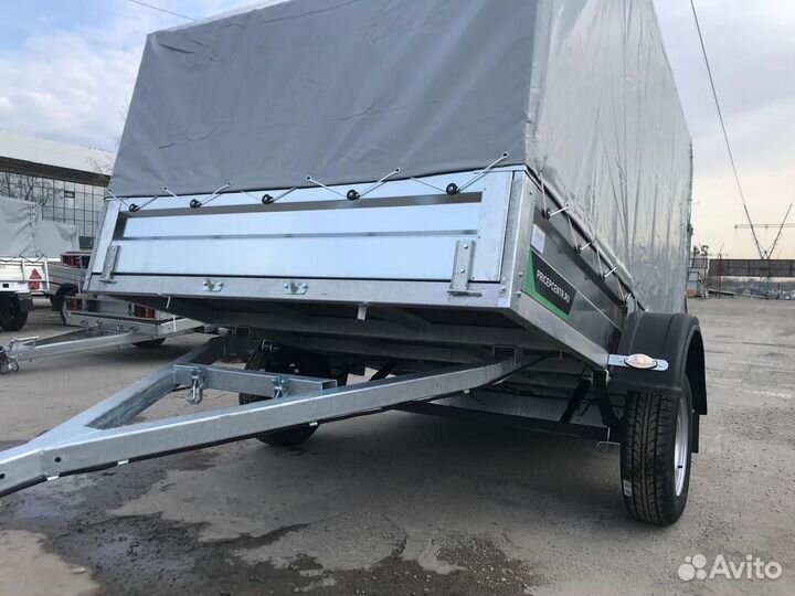 Прицеп легковой для квадрика 2,5Х1,5 с тентом Аэро