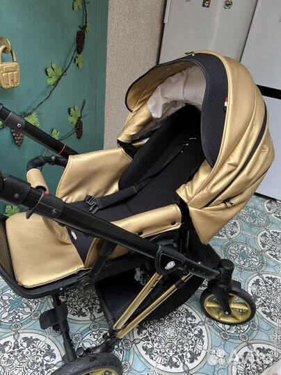Золотая коляска Верди Мокан 3 в1