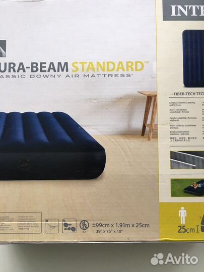 Надувной матрас intex