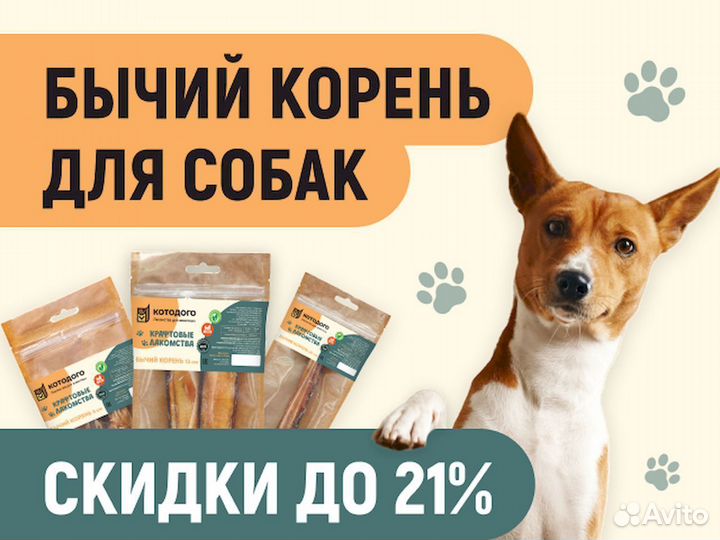 Лакомство для собак. Без химии