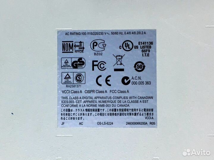 Коммутатор Alcatel OmniStack LS 6224 (24x100/2xSFP