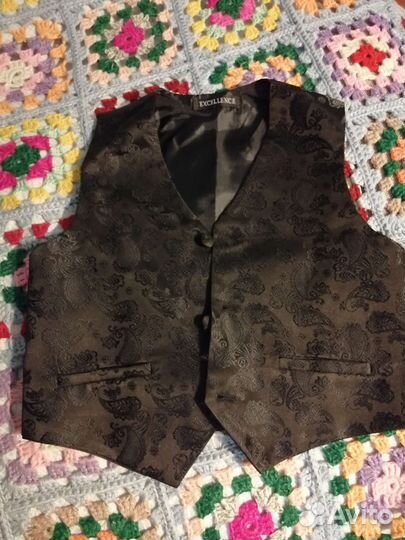 Пиджак, жилетка, брюки, рубашка 116-128