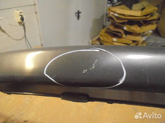 Бампер передний Peugeot 206 с птф