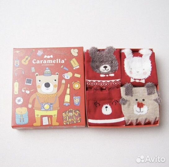 Носки новогодние Caramella