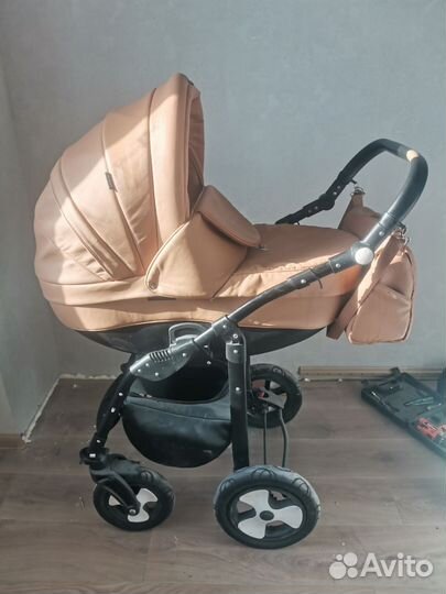 Коляска 2 в 1 rant fabio lux classic (эко кожа)