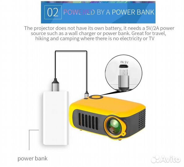 Проектор портативный А2000