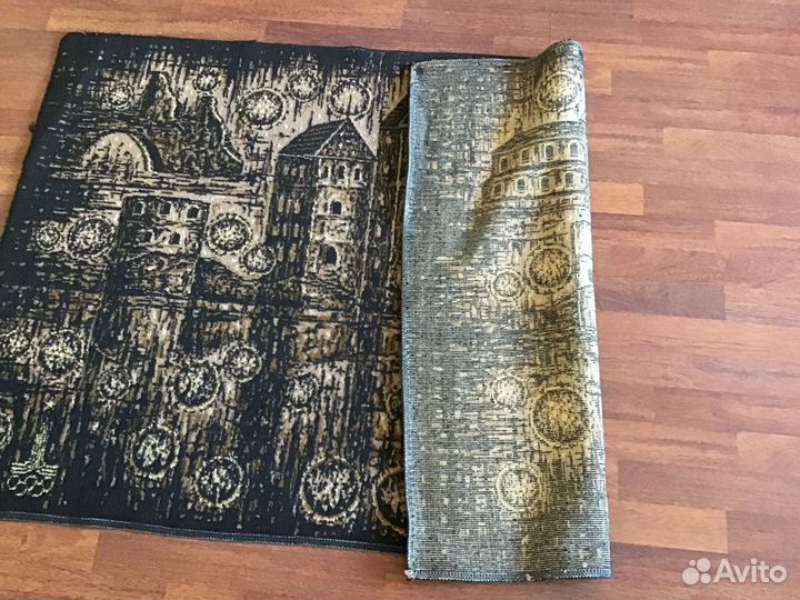 Ковер шерстяной СССР с олимпийской символикой