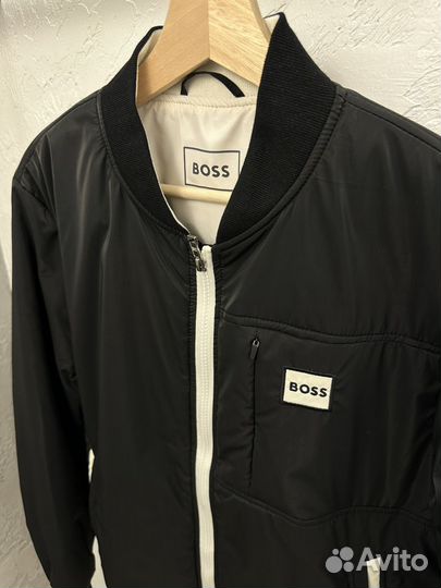Демисезонная куртка hugo boss мужская