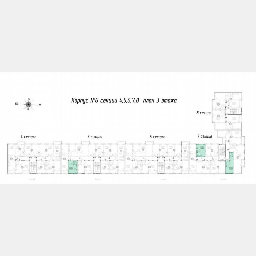 1-к. квартира, 27 м², 3/4 эт.
