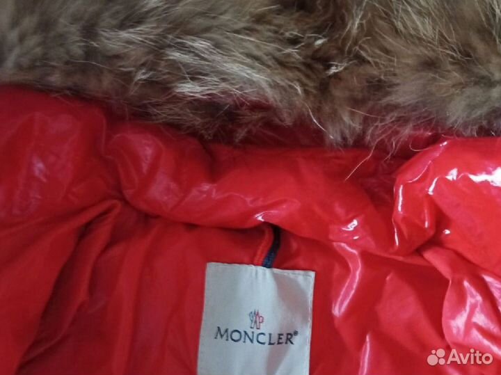 Детский зимний костюм moncler, оригинал, 6-7лет