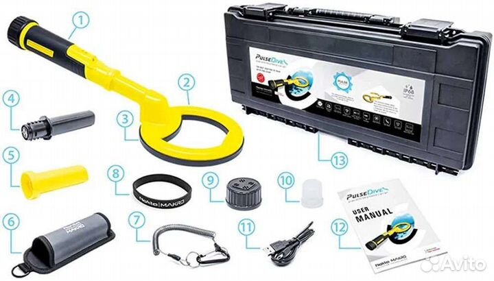 Подводный металлоискатель+ пинпоитэр,до 60 м