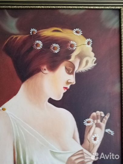 Антикварная копия картины Ризена 