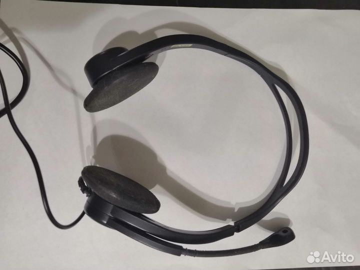 Проводная гарнитура Logitech PC 960 черный