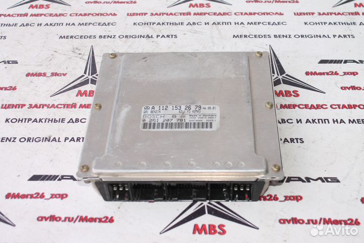 Блок двигателя m112 w210 w211 мерседес