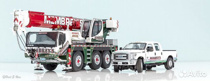 1/50 кран Liebherr 1050 Membreys WSI раритет