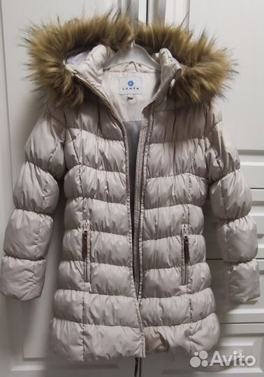 Пуховик для девочки Luhta (Финляндия) р. 134